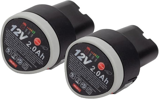 Vara-akkupaketti Mini kiillotuskoneeseen 2kpl 2AH 12V Maxshine