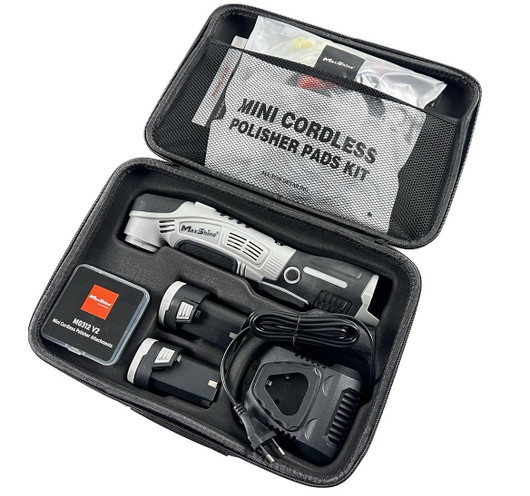 MaxShine akkukäyttöinen mini kiillotuskone V2 80W