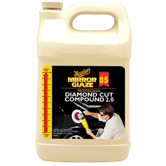 Kiillotusaine Meguiars M85 Mirror Glaze Diamond Cut Compound 3,78L