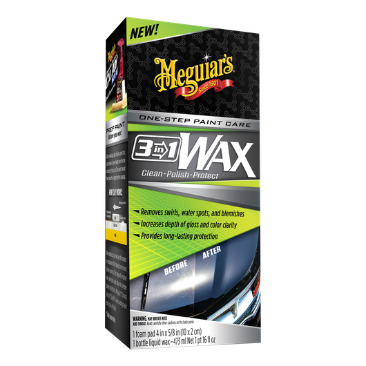 Meguiars 3 in 1 wax 473ml