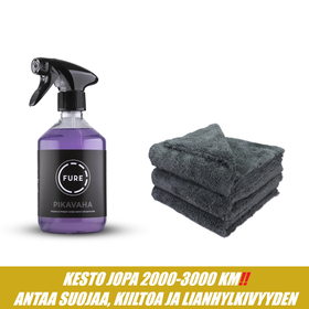 Pikavaha Fure 500 ml + Mikrokuituliinasetti 3kpl Maxshine
