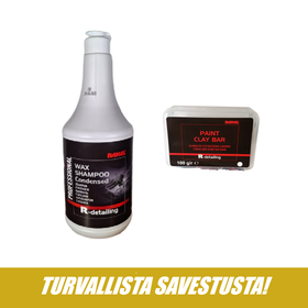 Puhdistussavi + Autoshampoo Ranal wax shampoo condensed 1000 ml