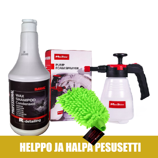 Mini Vaahtopesusetti