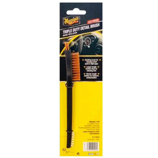 Puhdistusharja Meguiars Tripple Duty Detail Brush
