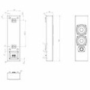 MK Sound M70 seinä/jalustakaiutin