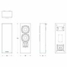 MK Sound MP950 seinä/jalustakaiutin