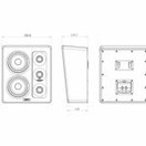 MK Sound MP300 taso/seinäkaiutin