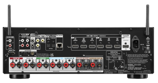 DENON AVR-X2800H 7.2 AV-viritinvahvistin