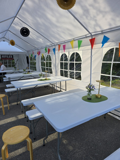 Juhlateltta 3x8 vuokraus