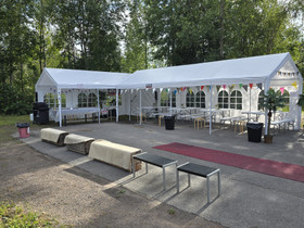Juhlateltta 3x8 vuokraus
