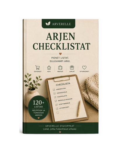 Arjen checklistat