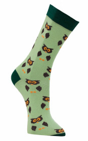 Pöllö -puuvillasukka