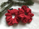 Scrunchie, Bright red