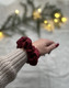 Scrunchie, Burgundi pitsi