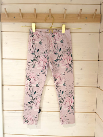 Legginsit, Estelle- Utuinen vaaleanpunainen 98/104