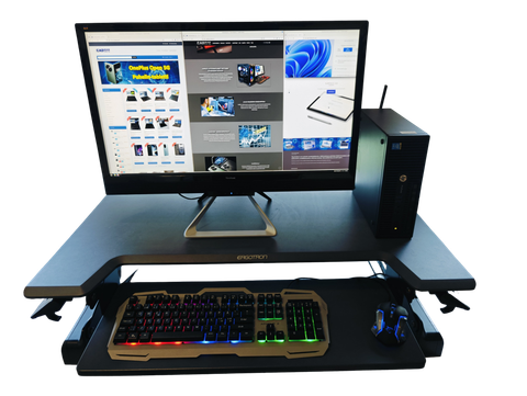 Nopeimmalle: HP Prodesk + Viewsonic 28