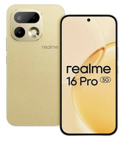 Realme 16 Pro 5G puhelin, 256/8 Gt, kulta - aloituskampanja