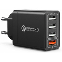 CMD Pikalaturi 4xUSB, 30W QC3.0 IPhone, Samsung, Huawei