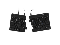 R-Go Tools Jaettu Näppäimistö, Musta