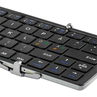 Kokoontaitettava Bluetooth näppäimistö IOS,Android ja Windows