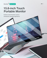 Blitzwolf 15.6” Touch USB-C ulkoinen näyttö