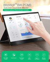 Blitzwolf 15.6” Touch USB-C ulkoinen näyttö