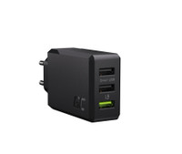 Green Cell ChargeSource 3 3xUSB 30W laturi pikalataustekniikalla