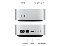 Apple Mac mini M4 16 Gt, 256 Gt -tietokone (MU9D3)