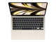 Nopeimmalle: MacBook Air (2022) Tähtivalkea  M2 8GB 512GB 13.6