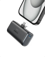 Anker Nano Power Bank -varavirtalähde, 5000 mAh, musta
