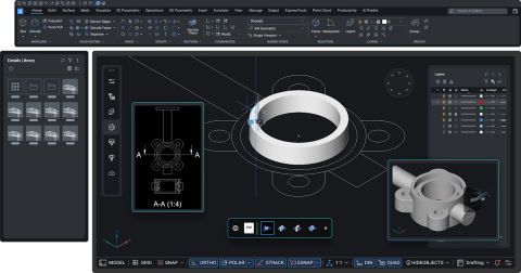 BricsCAD Lite - CAD-suunnitteluohjelmisto 12kk - sähköinen lisenssi