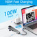 CMD 8-in-1 USB-C hub Ethernet 100W PD 4K/UHD