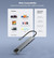 CMD 8-in-1 USB-C hub Ethernet 100W PD 4K/UHD