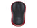 LOGITECH M185 - Hiiri - optinen - langaton - 2.4 GHz - punainen