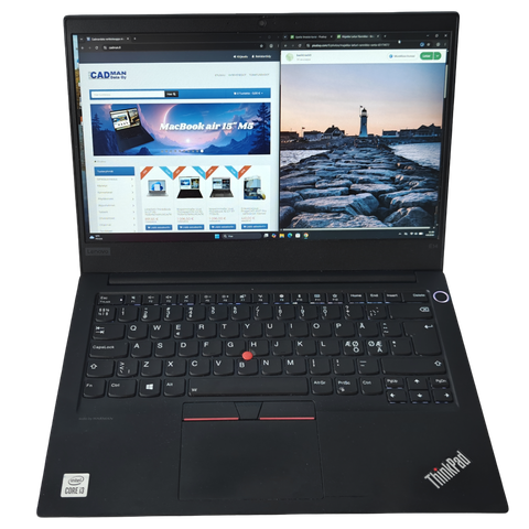 Nopeimmalle: Thinkpad E14 i3/8Gt/256/14