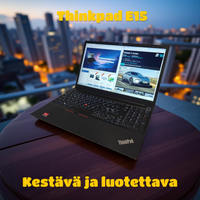 Nopeimmalle: Thinkpad E15 G3 Ryzen7-5700U 15.6