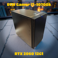 Nopeimmalle: ECM Gamer i7-10700k RTX 2060 12Gt - 480Gt+256Gt W11P