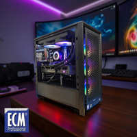 ECM Gamer R9-9900X 128Gt RTX5080 2Tb RGB Watercooled