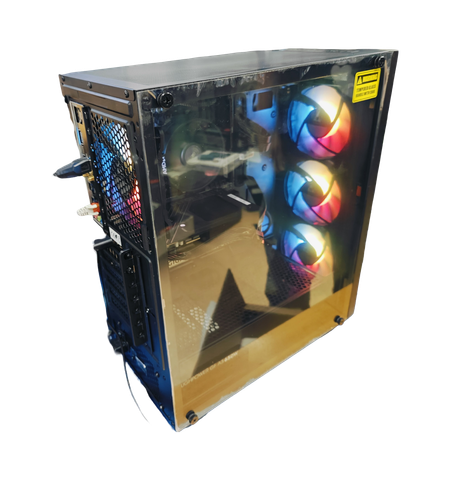 Nopeimmalle ECM Gamer Ryzen 5 RTX 5060 RGB - 16Gt 1000Gt W11Pro