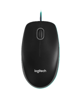 Logitech B100 Langallinen Hiiri, musta