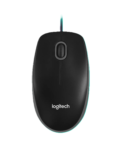 Logitech B100 Langallinen Hiiri, musta