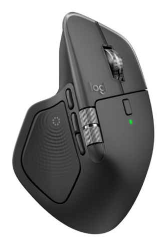 Logitech MX Master 4 hiiri, grafiitti, langaton CAD-hiiri