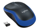 LOGITECH M185 - Hiiri - optinen - langaton - 2.4 GHz - sininen