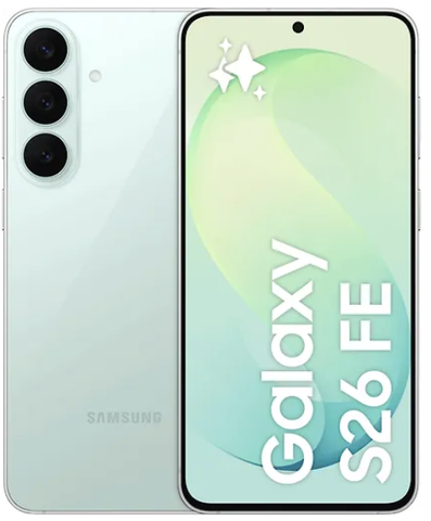 Samsung Galaxy S26 FE 5G puhelin, 128/8 Gt, Pistachio