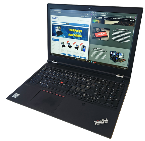 Nopeimmalle - Thinkpad P15 I7-10850H 32Gt T1200 512Gt W11Pro