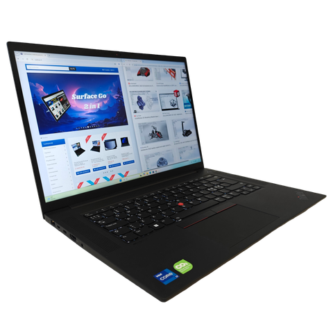 Nopeimmalle: ThinkPad P1 Gen4 i7-11800H 32Gt 16