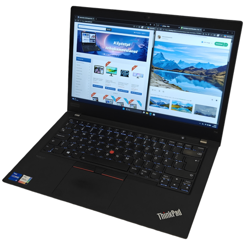 Nopeimmalle - Thinkpad T14 Gen2 i5-1145G7 - 16Gt - 512Gt  12kk takuu