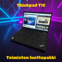 Nopeimmalle 12kk takuu ThinkPad T15 i5-10210U 16G 256Gt 15.6