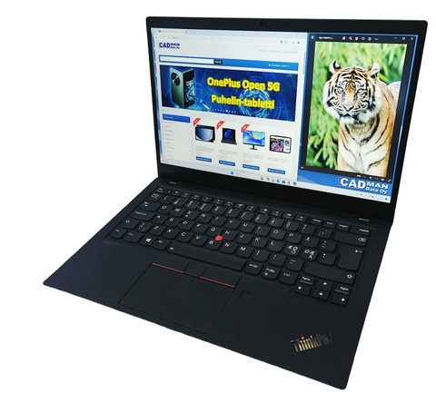 Nopeimmalle: Thinkpad T480 i7-8550U uudet akut 32 Gt QHD MX150 W11P LTE