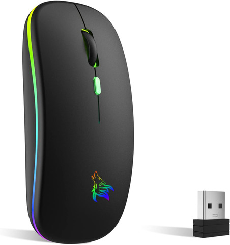 CMD Wireless mouse, Bluetooth, ladattava, matala 
